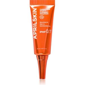 APRILSKIN Carrotene IPMP Clearing Solution Lokale Verzorging voor Vermindering van Pigmentvlekken voor Problematische Huid, Acne 20 ml
