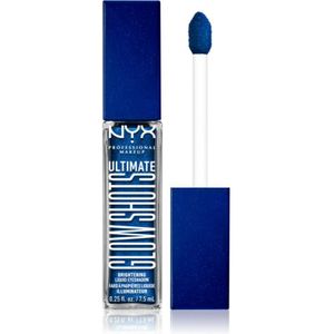 NYX Professional Makeup Ultimate Glow Shots vloeibare glitteroogschaduw Tint 21 Blueberry Bank 7,5 ml