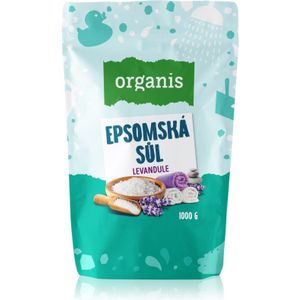 Organis - Epsom Salt - Badzout - Lavender - 1000 g