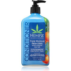 HEMPZ Triple Moisture Hydraterende Conditioner voor het Haar 500 ml