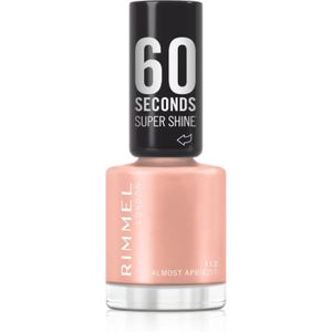 Rimmel - 60 Seconds Super Shine - Nagellak - Tint 112 Almost Apricot - 8 ml