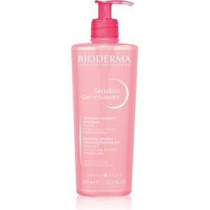 Bioderma Sensibio Gel Moussant Milde Kalmerende Gezichts en Make-up Reinigingsgel 500 ml