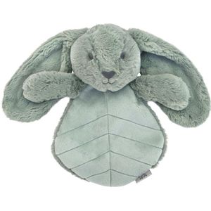 O.B Designs Baby Comforter Toy Beau Bunny pluche knuffel Sage 1 st