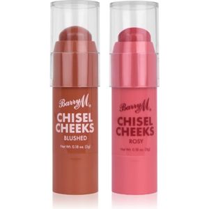Barry M - Chisel Cheeks - Blush - 2x5 g