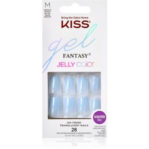 KISS Gel Fantasy Jelly Color valse nagels Jelly Crushin 28 st
