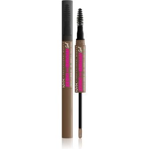 NYX Professional Makeup Zero To Brow Gel Wenkbrauw Gel met Applicator Tint 02 Ash Blonde 2 ml