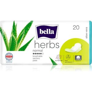 BELLA Herbs Aloe Vera maandverband Parfumvrij 20 st