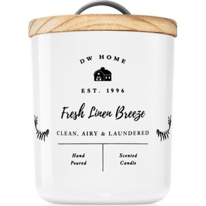 DW Home Farmhouse Fresh Linen Breeze geurkaars 264 gr