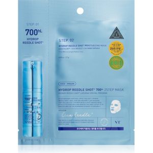 VT Cosmetics Hydrop Reedle Shot 700hL 2 Step Mask diep hydraterend masker voor een tweefasebehandeling van de huid 28.5 g