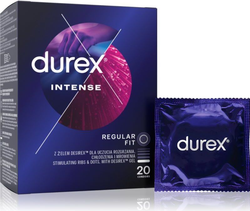Durex - Intense Regular Fit - Condooms - 20 Stuks