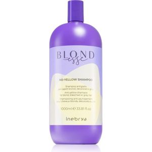 Inebrya - Blondesse No-Yellow Shampoo voor gebleekt blond en grijs haar 1000ml