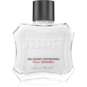 Proraso White Aftershave Balsem voor Gevoelige Huid 100 ml