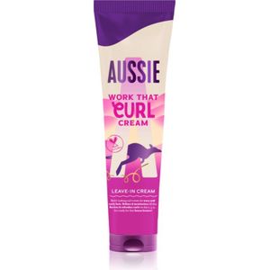 Aussie - Bouncy Curls Work That Curl - Leave-In Crème - 160 ml
