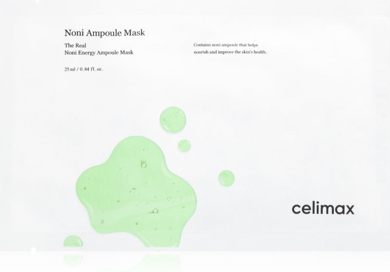 celimax - The Real Noni - Sheet Mask - 25 ml - Hydratatie en Versteviging