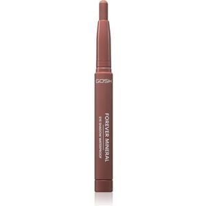 Gosh - Forever Mineral Matte - Oogschaduw in Potlood - Tint 016 Matt Chocolate - 1.4 g