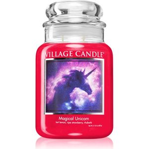 Village Candle Magical Unicorn geurkaars (Glass Lid) 602 gr