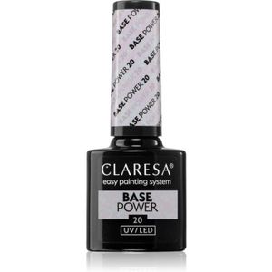 Claresa UV/LED Base Power Base Nagellak voor Gel Nagels Tint 20 5 g