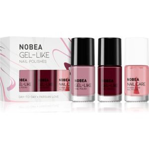 NOBEA Day-to-Day Vienna Calmness Set nagellak set 3x6 ml