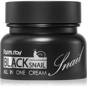 Farmstay Black Snail All-In One Voedende Gezichtscrème met Slakken Extract 100 ml