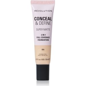 Makeup Revolution - Conceal & Define - Matterende Make-up Tint - 23 ml