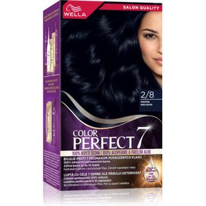 Wella - Color Perfect - Haarkleuring - 2/8 Blue Black - Permanente Haarkleuring
