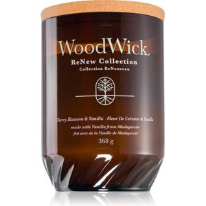 WoodWick ReNew Cherry Blossom & Vanilla Large Candle