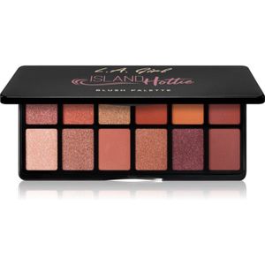 L.A. Girl Cosmetics - Fanatic - Oogschaduw Palette - Tint Get Feverish - 12x1 g