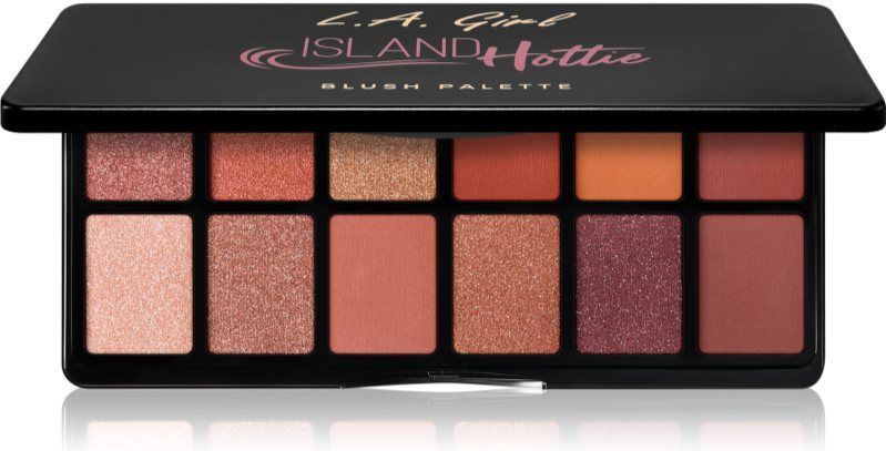 L.A. Girl Cosmetics - Fanatic - Oogschaduw Palette - Tint Get Feverish - 12x1 g