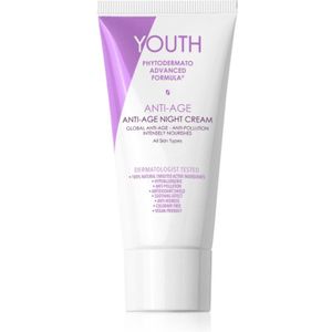 YOUTH - Anti-Age Nachtcrème - 50 ml - Herstellende Nachtcrème voor Rijpe Huid