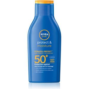 NIVEA SUN Protect & Moisture Hydraterende Bruiningsmelk SPF 50+ 100 ml