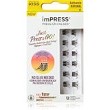 KISS - imPRESS Press On - Wimpers - Natural - 12 Clusters