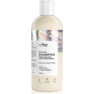 so!flow - Peeling Shampoo - 400 ml - Voor Alle Haartypen