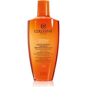 Collistar Special Perfect Tan After Shower-Shampoo Moisturizing Restorative After Sun Douchegel  voor Lichaam en Haar 400 ml