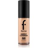 flormar Perfect Coverage Mat Touch Foundation Matterende Make-up voor Gemengd tot Vette Huid Tint 308 Fair Ivory 30 ml