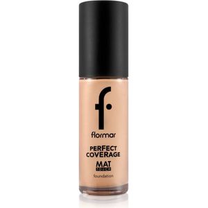 flormar Perfect Coverage Mat Touch Foundation Matterende Make-up voor Gemengd tot Vette Huid Tint 308 Fair Ivory 30 ml