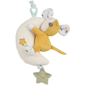 Canpol babies Mouse zachte knuffel met speeldoosje 0m+ 1 st