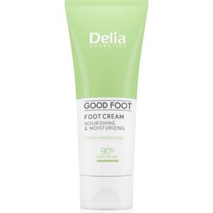 Delia Cosmetics - Good Foot - Voedende Voetcrème - 100 ml - Voor Droge en Ruwe Voeten
