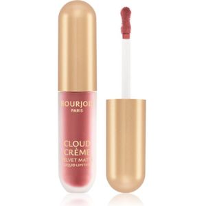 Bourjois Cloud Crème Velvet Matte ultramatterende vloeibare lipstick Tint 04 I Love Mocha 3.1 ml