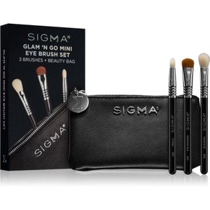 Sigma Beauty Brush Set Glam N Go Penselen set met etui