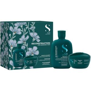 Alfaparf Milano - Semi di Lino Reconstruction Kit - Cosmetica Set - 2 st