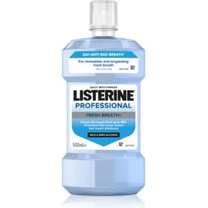 Listerine Professional Fresh Breath+ Mondwater voor Frisse Adem 500 ml