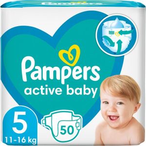 Pampers Active Baby Size 5 wegwerpluiers 11-16 kg 50 st