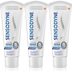 Sensodyne Repair & Protect Whitening Whitening Tandpasta voor Gevoelige Tanden 3x75 ml
