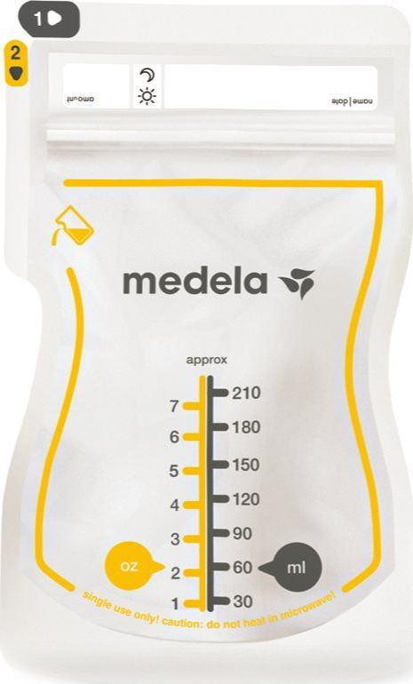 Medela Easy Pour zakje moedermelk bewaren 25 st