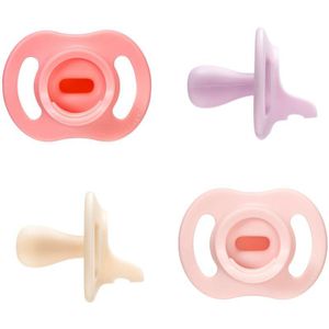 Tommee Tippee - Ultra Light Stay Put - Fopspeen - Meisje - 4 Stuks - Siliconen