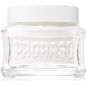 Proraso White Pre Shave Crème voor Gevoelige Huid 100 ml