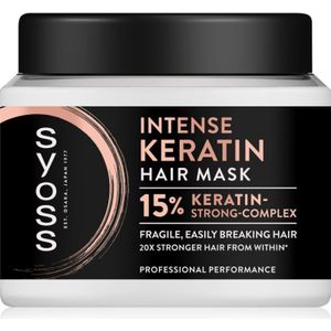 Syoss - Intense Keratin - Haarmasker - 400 ml - Intensieve Verzorging