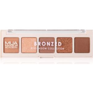 MUA Makeup Academy - Professional 5 Shade Palette - Oogschaduw Palette - Tint Bronzed - 3,8 g