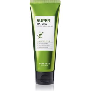 Some By Mi Super Matcha Pore Clean Zachte Reinigingsgel voor Verwijde Poriën 100 ml