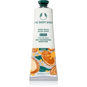 The Body Shop Argan Hand Balm Hydraterende Crème voor Handen en Nagels 30 ml